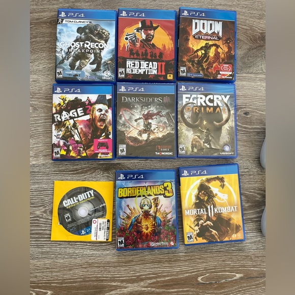 PS5 + Extra Controller + Games